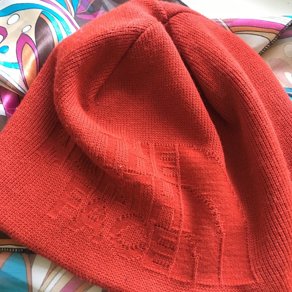 North face inside out knit hat